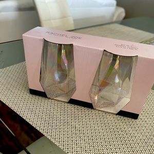 Opaque ,Rachel Zoe set of two highball glasses drink ware (23.13oz/684ml)